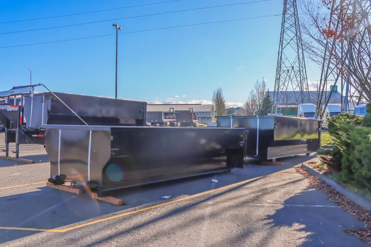 Professional dumpster rental and junk removal service in Fredon